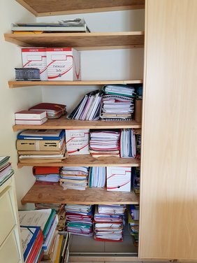 Archives de Taussac-la-Billière avant traitement
