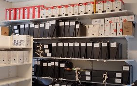 Local archives de Riols après intervention