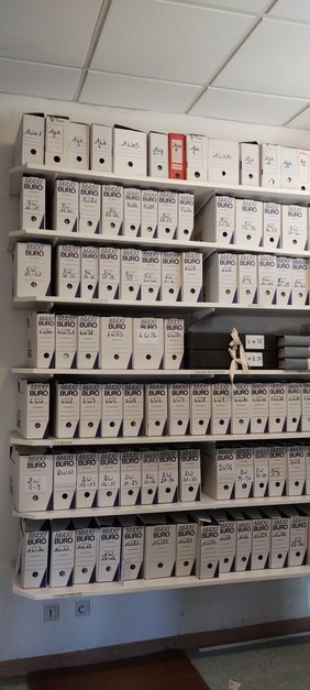 Local archives de Riols après intervention