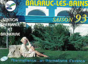 Livret de 1993 pour la promotion des thermes de Balaruc-les-Bains