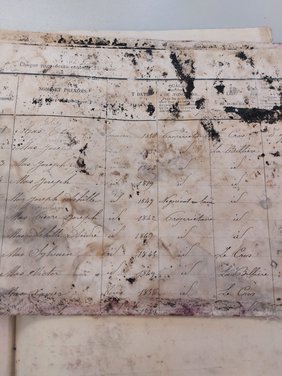 Archive de Taussac-la-Billière moisie